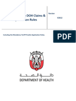 Addendum 38 To DOH Claims Adjudication Rules - 2021 Codeset Update