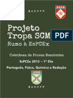 EsPCEx 2013 1º Dia Tropa SCMB