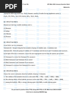 P Block Elements (Group 15, 16, 17 &amp 18) - JEE Main 2024 January Question Bank - MathonGo