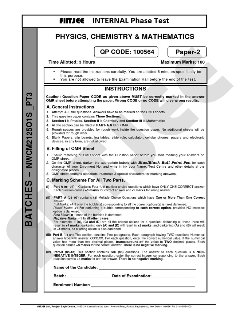 NWCM2125O1S - PT3 - Paper 2 - 3 12 23 1 | PDF