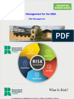 Risk Management