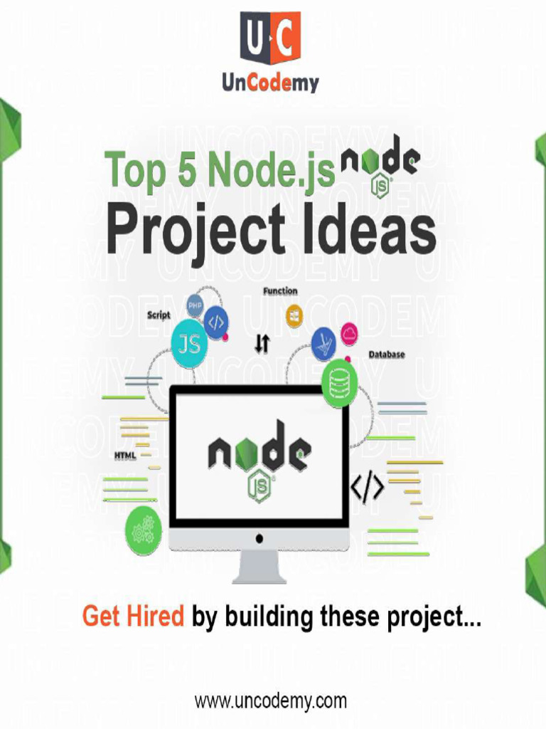 Top 5 Node Js Project Ideas | PDF