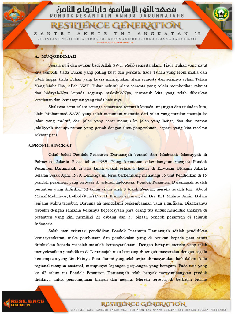 Proposal Rihlah Tarbawiyah 2024 | PDF