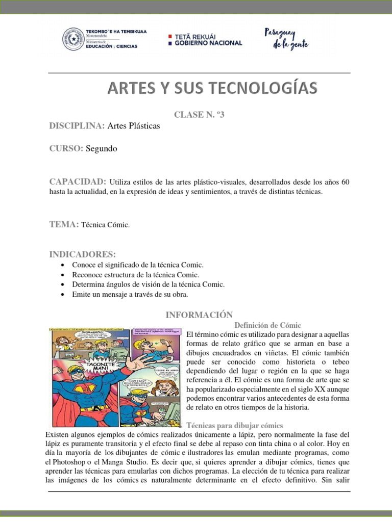 C3 Artes 2º Plan Común | PDF