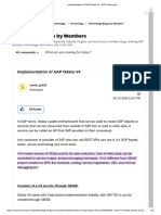 Implementation of SAP Odata V4 - SAP Community