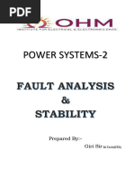 Power Systems-2: Prepared By:-Giri Sir