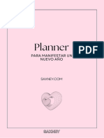 PLANNER para Manifestar Un Nuevo Año by Saxney