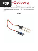 Soil Moisture Sensor Module - EN