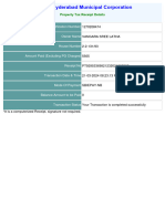 Greater Hyderabad Municipal Corporation: PTIN (Property Tax Identification Number)