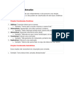 Orações Coordenadas e Subordinadas 1.1.1