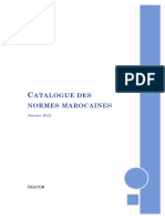 Catalogue Des Normes Marocaines