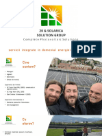 Prezentare 2k Solution &solarica Solution Group