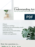LESSON 1 Understanding Art