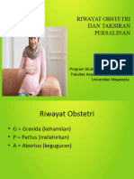 M RIWAYAT OBSTETRI & TAKSIRAN PERSALINAN