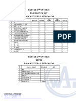 Daftar Inventaris Emergency Kit Dan Ttpri Ketik Sisil