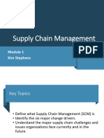 INTL 3003 Module 1 Supply Chain