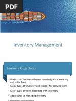 INTL 3003 Module 9 Inventory Management