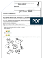 DIAGNOSTICO 1°  BASICO MÚSICA