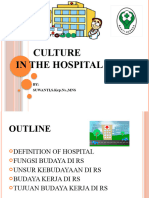 Culture in The Hospital - Wanti
