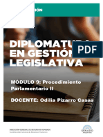 Módulo 1 Comisiones - Procedimiento Parlamentario II - DIPLOMATURA