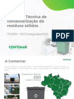 T24010 - Conteinerização de RSU - Cataguases-MG