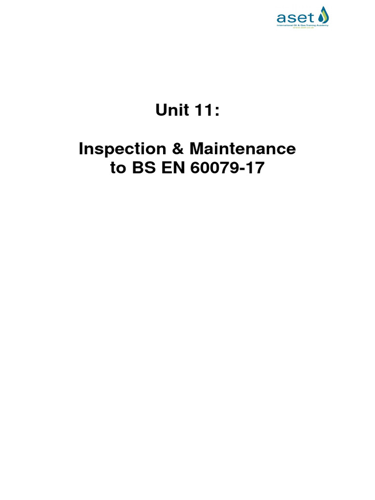 Inspection Maintenance Of Hazardous Equipment Pdf Technology