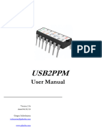 USB2PPM User Manual (2.4a)
