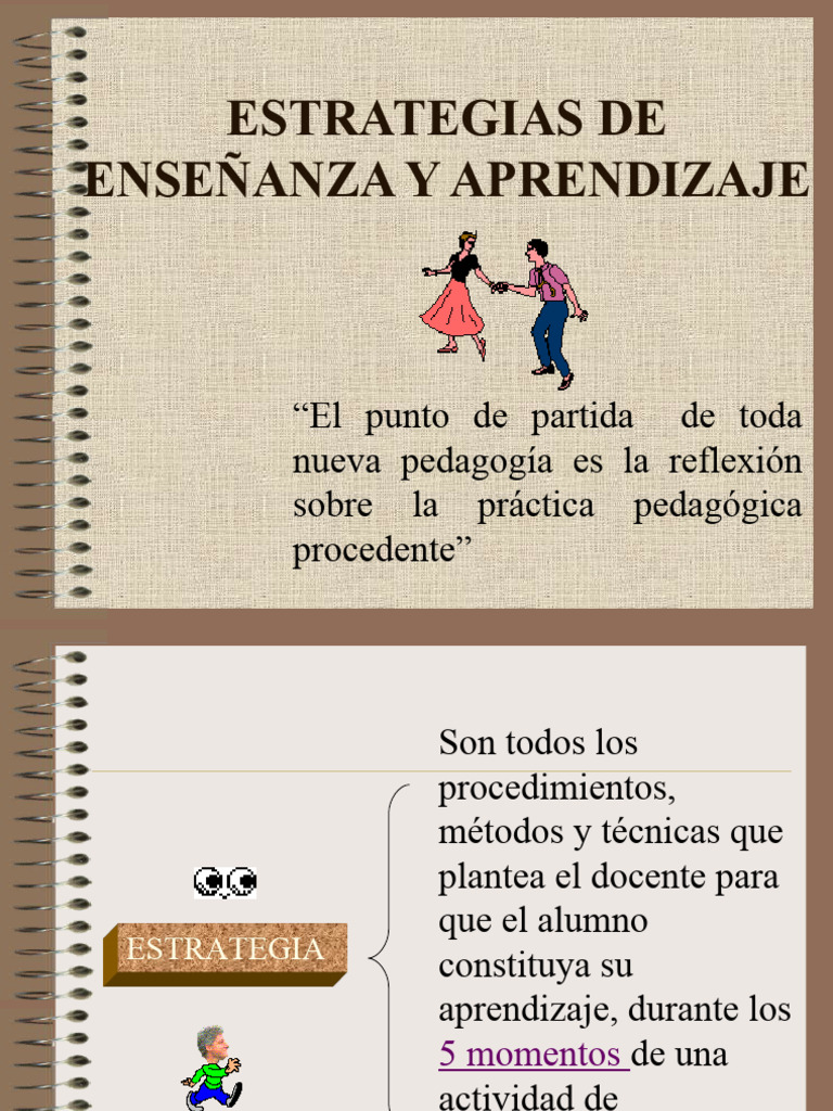 1 Estrategias de Enseñanza y Apendizaje | PDF | Aprendizaje | Enseñando