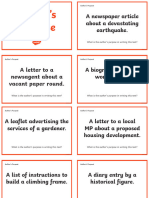 Guided Reading Skills Task Cards Authors Purpose