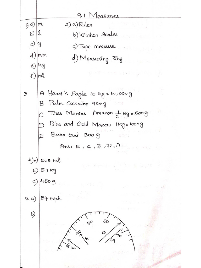 9.1 Answers | PDF