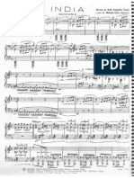 india partitura completa