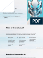 Introduction To Generative AI