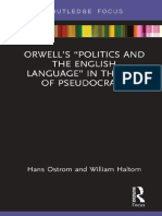 Orwells Politics and The English Language in The Age of Pseudocracy (Hans Ostrom William Haltom) (Z-Library)