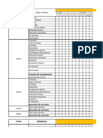 Formato Carta Gantt