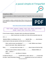 Limparfait Et Le Passé Simple Dans Un Récit Conjugaison CM2 Séance À Manipuler Élèves 1