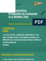 Properties of A Well Written Text-WPS Office