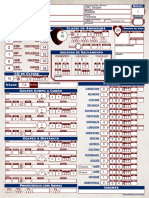 Ficha de Personagem Pathfinder 2e