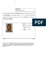 Life Certificate: #03119796 #Cmpfo