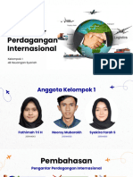 Kelompok 1 - Pengantar Perdagangan Internasional - 4B Ksy