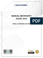 Modulo Solver - Excel Avanzado