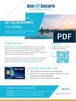 Tarjeton Evento - IoT Alai Summit Colombia