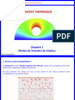 Chapitre 1 Modes de Transfert de Chaleur