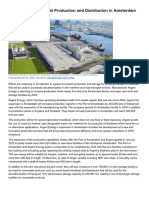 2022 THE MARITIME EXECUTIVE Expansion of Biodiesel Production and Distribution in Amsterdam