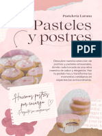 Cartel Rosa de Pastelería Artesanal Con Collage de Fotos, Recortes de Papel - 20240327 - 102124 - 0000