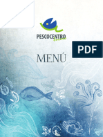 Menu Pescocentro 2024