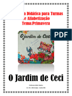 Sequencia Didática Tema Primavera o Jardim de Ceci