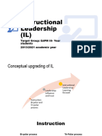 Instructional Leadership (IL) 2013