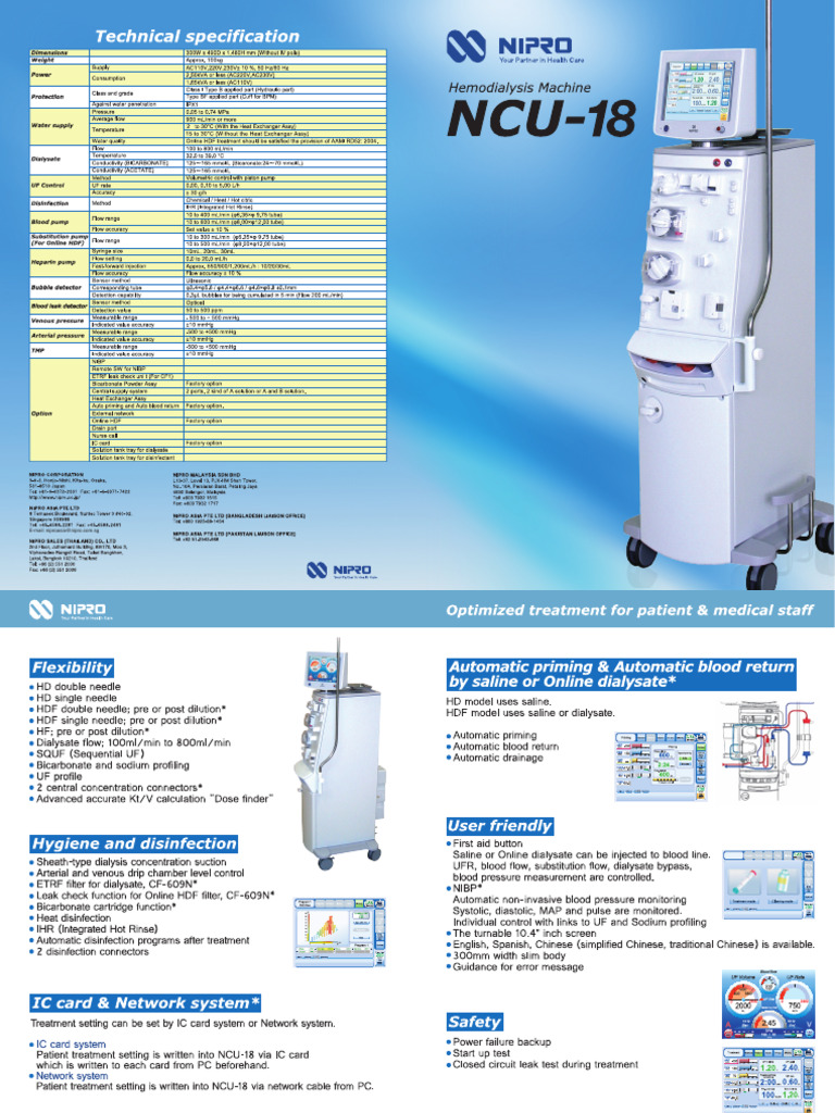 NiproNCU18 Brochure (14072015) Customer PDF