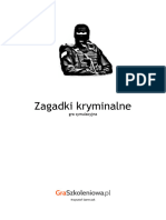 Gra Symulacyjna Zagadki Kryminalne - Graszkoleniowapl - Fragmenty