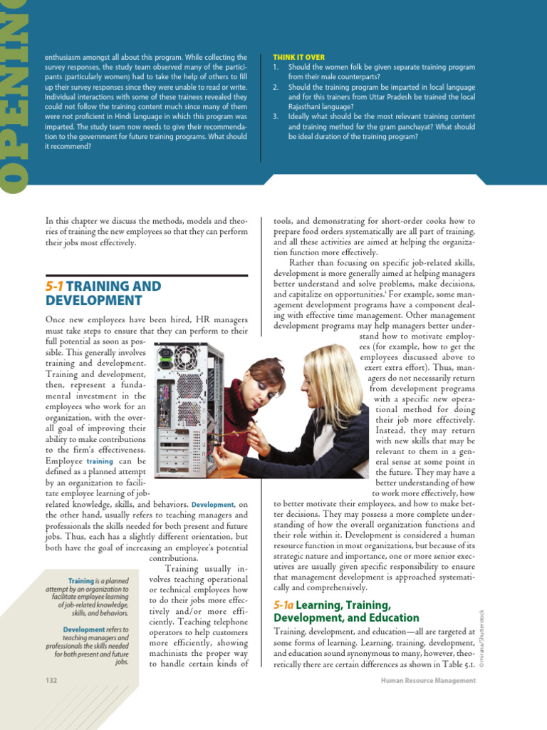 Book-HRM Post Mid Term | PDF | Learning | Learning Styles